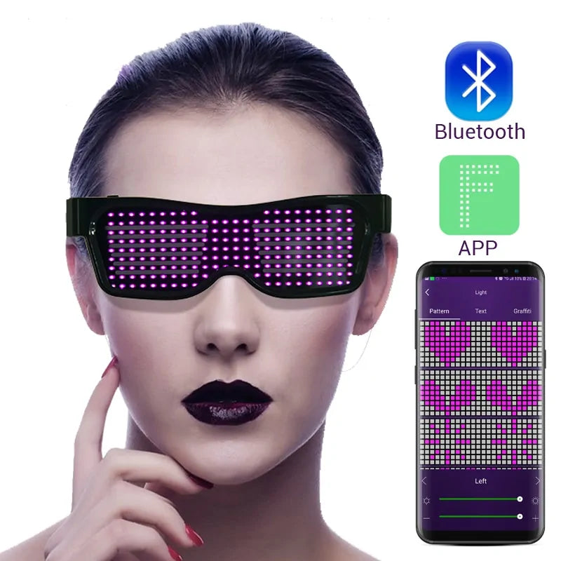 Magic Bluetooth LED Party Glasses